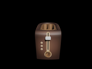 toaster number 3 3d 3D 模型