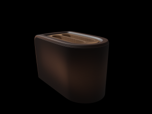 toaster number 3 3d 3D 模型