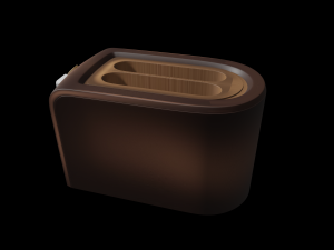 toaster number 3 3d 3D 模型