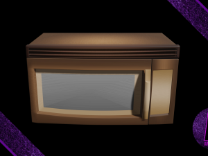 microwave number 2 Modelo 3D