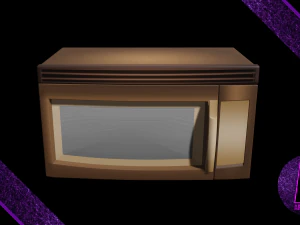 microondas n&uacute;mero 2 Modelo 3D