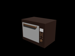 microwave number 3 Modelo 3D