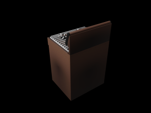 kitchen stove number 1 3D-Modell