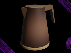 kettle number 3 Modèle 3D