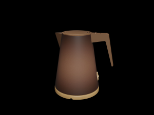 kettle number 3 3D Model