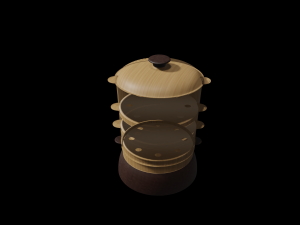 kitchen steamer Modèle 3D