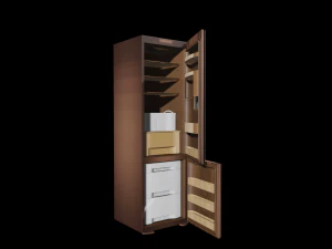 refrigerator number 2 3D Model