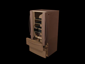 refrigerator number 3 3D Model
