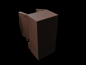 refrigerator number 3 3D Model
