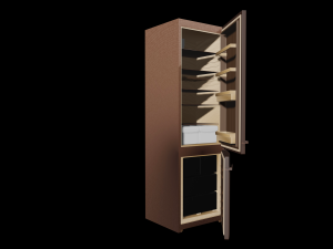 refrigerator number 5 3D Model