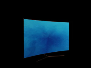 tv number 1 3D Model