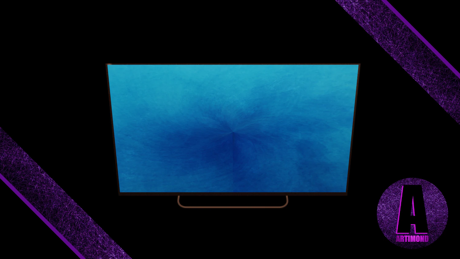 tv number 2 3D Model .c4d .max .obj .3ds .fbx .stl .blend 