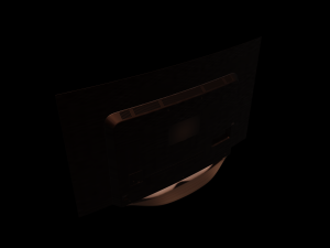 tv number 3 3D Model