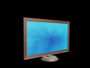 monitor number 1 3D 모델