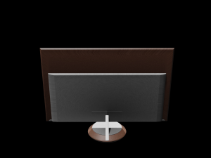 monitor number 1 3D 모델