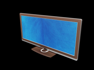monitor number 2 3D Модель