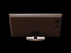 monitor number 2 3D Модель