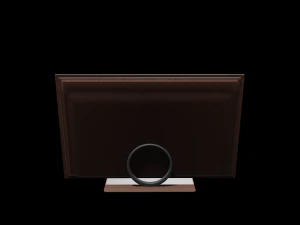monitor number 4 3D Model