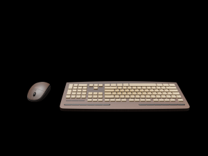 keyboard and mouse number 2 Model 3D