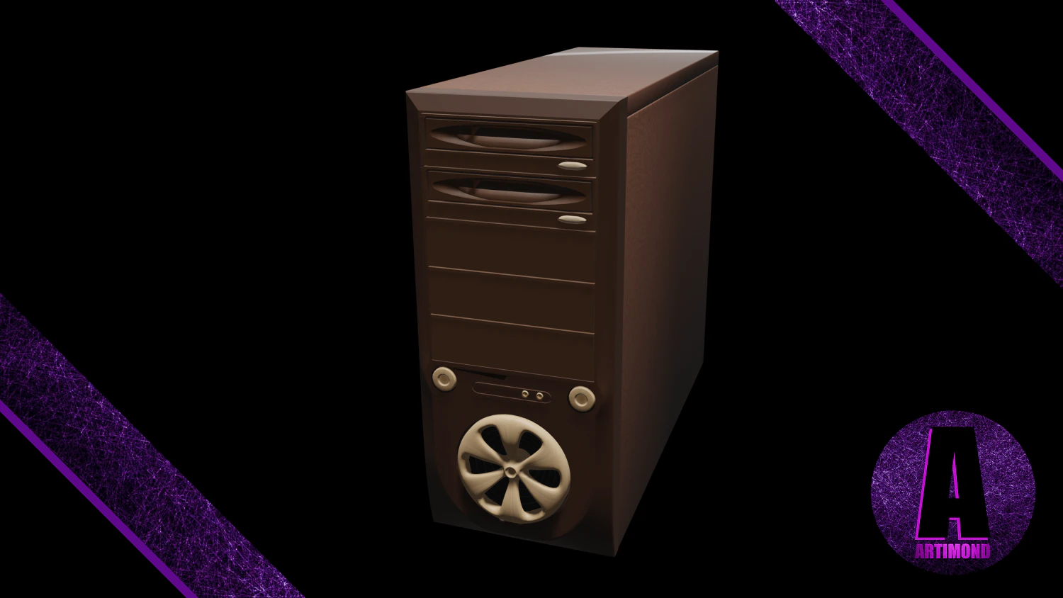 processor number 1 3D Model .c4d .max .obj .3ds .fbx .stl .blend 