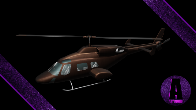 helicopter bell 429wlg 3d Model 3D .c4d .max .obj .3ds .fbx .stl .blend 