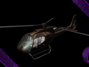helicopter airbus h145 Modèle 3D