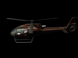 helicopter airbus h145 Model 3D
