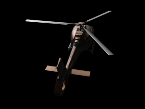 helicopter airbus h145 Model 3D
