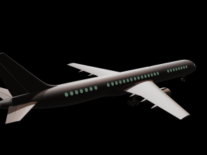 airplane airbus a320 Model 3D