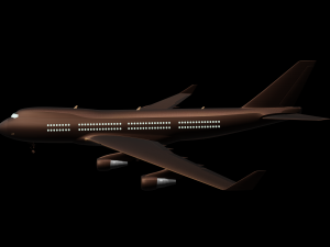 airplane boeing 747 3D Model