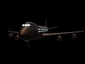 airplane boeing 747 3D Model