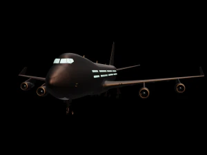 airplane boeing 747 3D Model