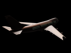 airplane boeing 747 3D Model