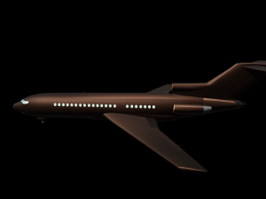 airplane boeing 727 3D Model