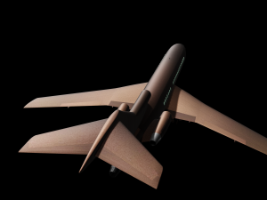 airplane boeing 727 3D Model