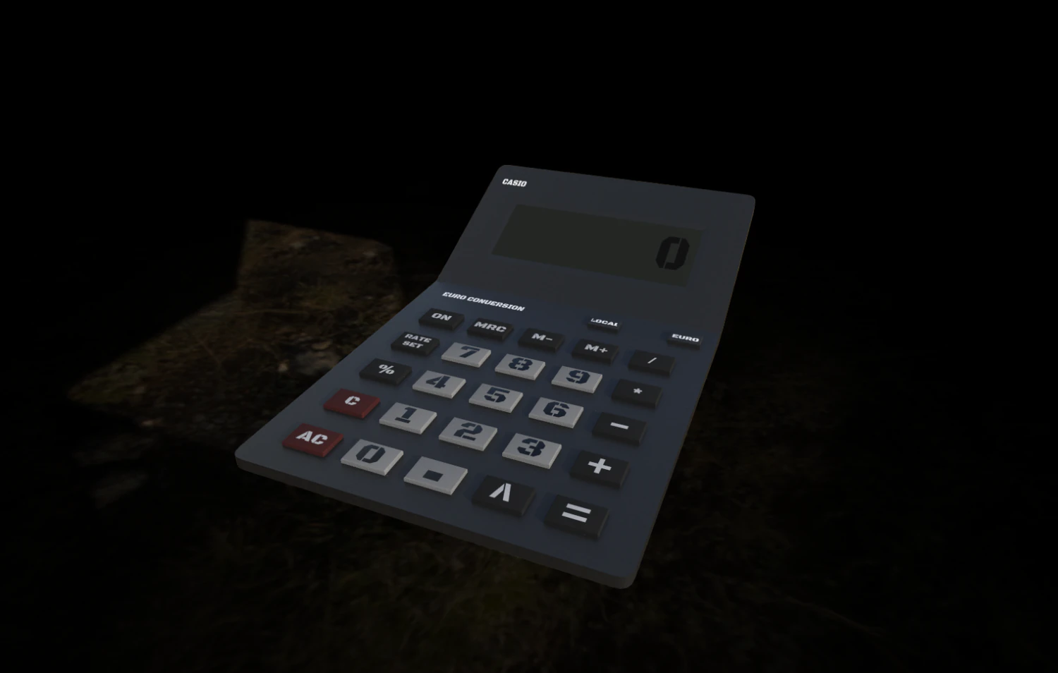 calculator 3D Model .c4d .max .obj .3ds .fbx .stl .blend 