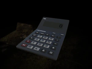 calculator 3D Model