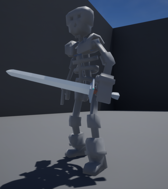 two low poly swords 3D 模型 .c4d .max .obj .3ds .fbx .stl .blend 