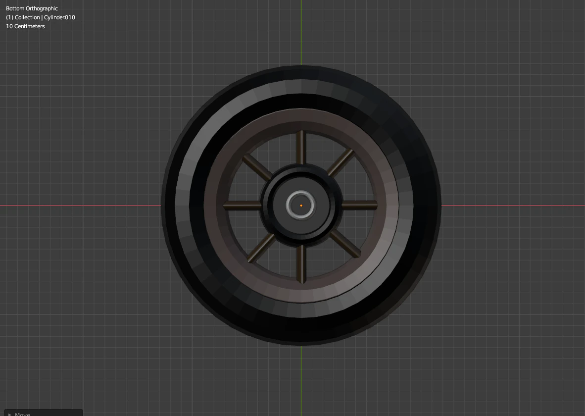 machine wheel 3D Model .c4d .max .obj .3ds .fbx .stl .blend 
