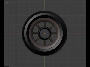 machine wheel 3D Model