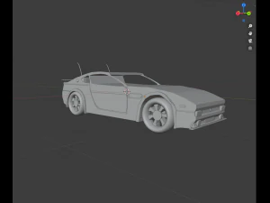 yarış arabası 3D Model