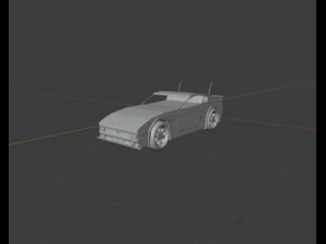racing car 3D Model