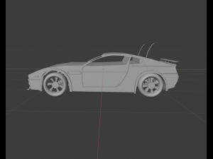 racing car 3D 모델