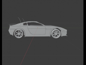 racing car 3D 모델