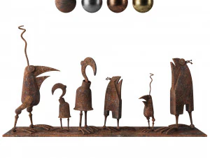 p&aacute;ssaros decorativos vol 1 Modelo 3D