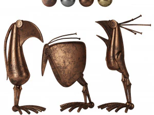 decorative birds vol 2 3D Model