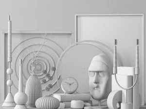 decorative set vol1 3D Model