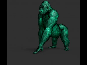 gorilla king kong 3D Print Model