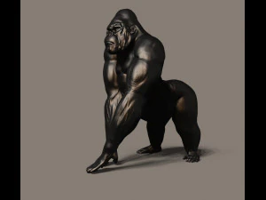 Gorilla King Kong Modello di stampa 3D