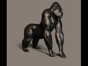 gorilla king kong 3D Print Model